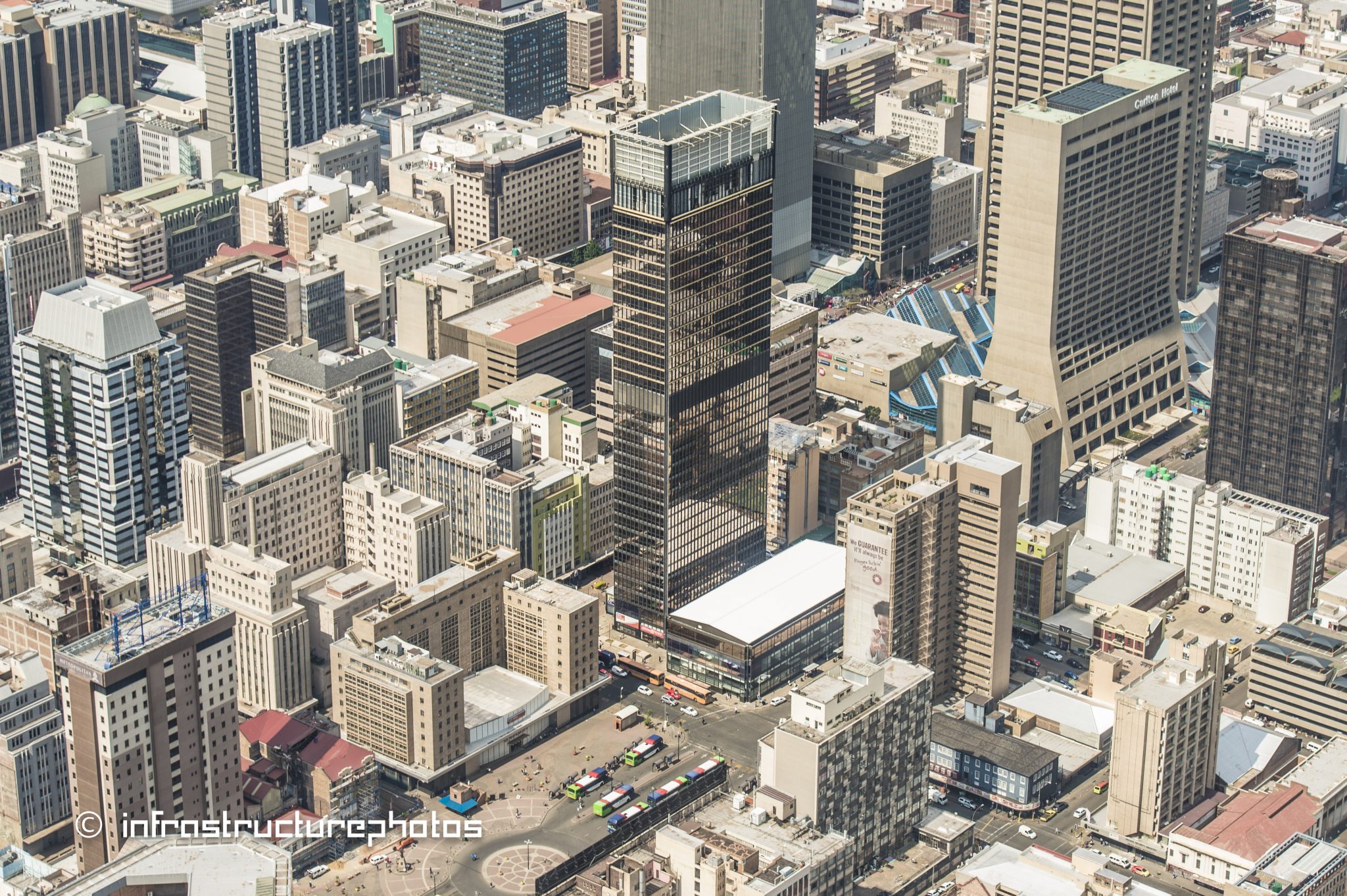 Trust Bank Building is a 140 meter tall building  in the Central Business District of Johannesburg, South Africa built in 1970